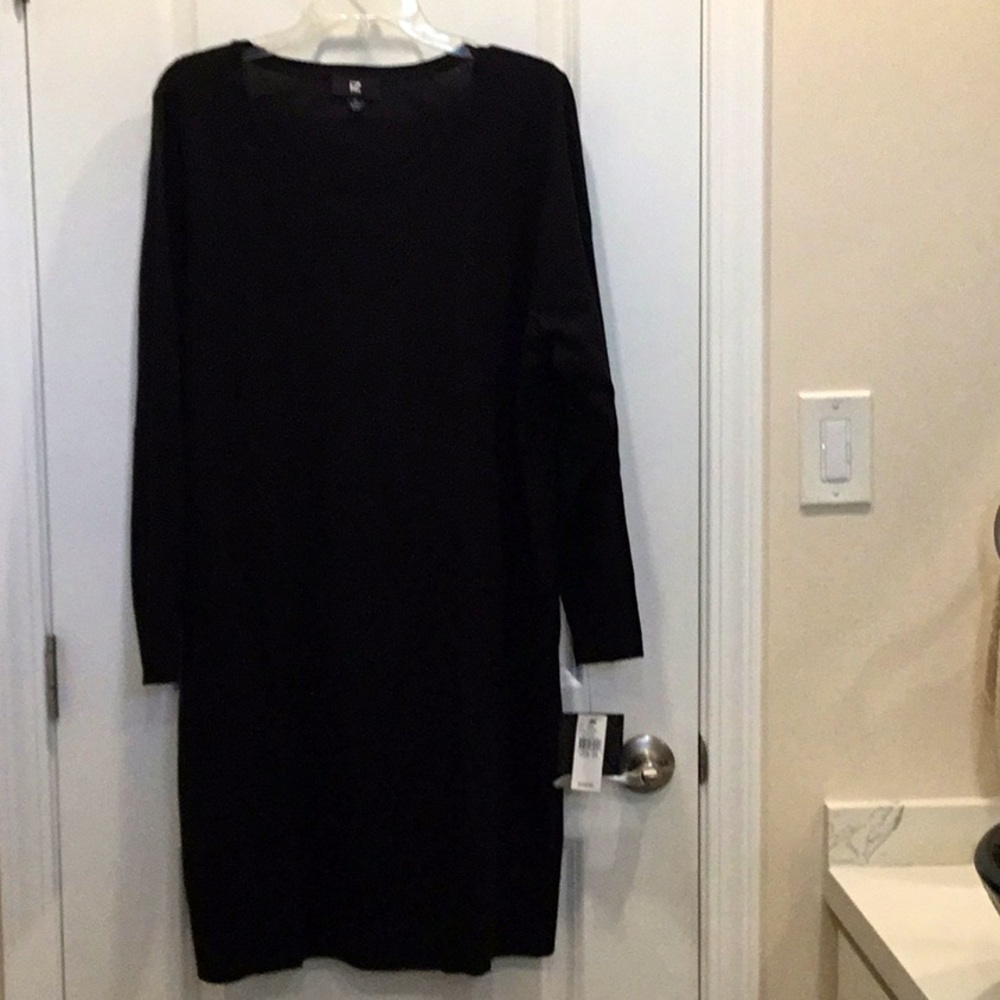 Plus size 2x black sweater dress. New with Tags!
